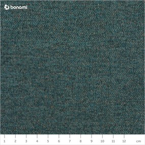Scandic Lagom L türkiz kinyitható kanapé, jobb oldalas - Miuform