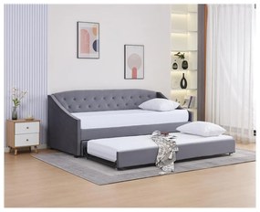 Széthúzható ágy 90 cm Asesorar (szürke) . 1116214