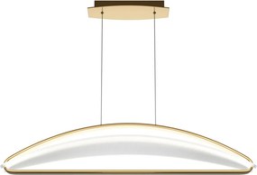 Maytoni modern függeszték breeze átlátszó matt sárgaréz mymod281pl-l34bs3k