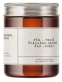 Illatos szójaviasz gyertya égési idő 40 ó #44 Chocolate, Fig, Musk – Perfumed Prague