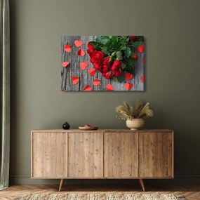 Kép - csokor rózsa (90x60 cm)