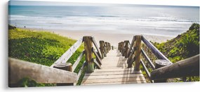Kép - Bejárat a strandra (120x50 cm)