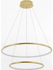 Zuma Line PL201004B-2GD - LED Csillár zsinóron MARSEILLE LED/40W/230V arany