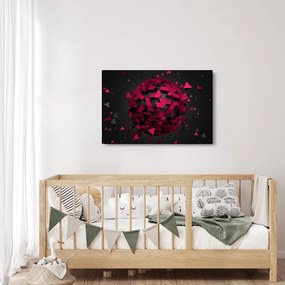 A 3D absztrakció képe (90x60 cm)