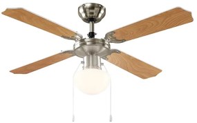 Eglo 56035 - LED mennyezeti ventilátor 1xE27/4,9W/230V átm. 106,6 cm