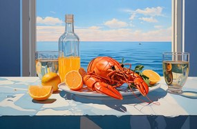 Poszter 86,4x56,8cm Homárok Nem Párosítható