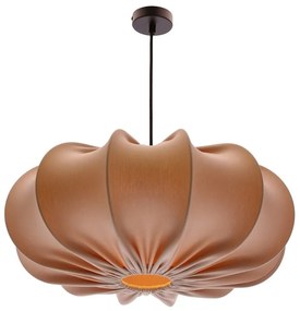 Bézs függőlámpa textil búrával ø 52 cm Cafee – Candellux Lighting