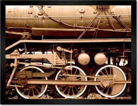 Poszterek keretben 40x30 Mozdony meghajtás