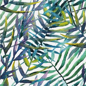 Fali fotótapéta Étkezőbe Egzotikus növényzet 250x250