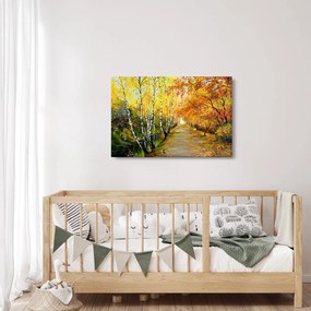 Kép - Egy romantikus sugárút a víz mentén. (90x60 cm)