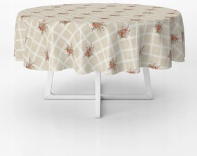 Abrosz Cerata Rács Apró Levelek Kerek Vastag Kör 120 cm