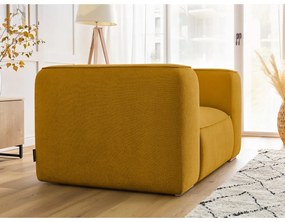 Okkersárga fotel Zephyr – Bobochic Paris