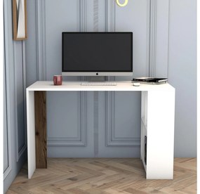 PC asztal Limba (fehér + dió). 1088795