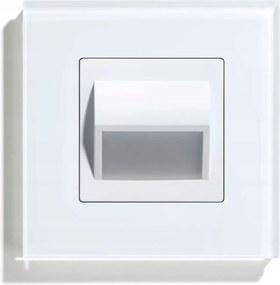 Lépcső Lámpatest Led Világítás Lámpa 1W Üveg Fali Meleg Szín