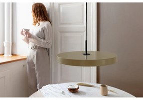 Világosbarna LED függőlámpa fém búrával ø 43 cm Asteria Medium – UMAGE
