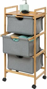 Wenko BAHARI mobil polc fiókokkal