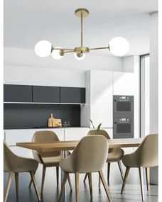 Csillár rúdon MATI 4xG9/20W/230V arany