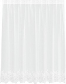 vidaXL Csipkés Függöny függönyökkel Fehér 140 x 200 cm Poliészter