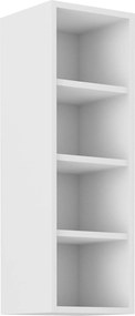 Felső polcos szekrény, fehér, LULA 30 G-90 OTW
