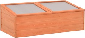 vidaXL fa melegház 100 x 50 x 34 cm