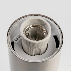 BRILAGI - Kültéri lámpa mozgásérzékelővel ELIA 1xE27/20W/230V IP44 100 cm króm