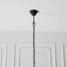 Endon 64285 - Tiffany NEVADA láncos csillár 1xE27/60W/230V átm. 35 cm