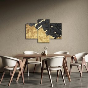 Kép - Arany szerkezet N⁰1 (90x60 cm)