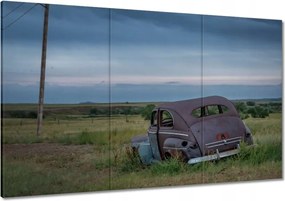 Festmények 120x80 Rozsdás autó