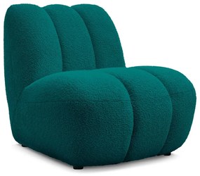 Türkiz buklé fotel Janissaire – Bobochic Paris