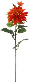 Narancssárga Dália - művirág, 75 cm