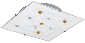 LUXERA 45113 - Mennyezeti lámpa GPS 2xE14/40W