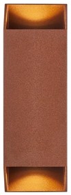 Nordlux - Kültéri fali lámpa NICO 2xGU10/35W/230V IP54 barna