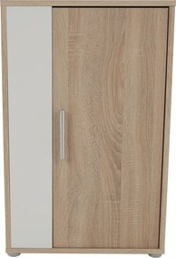 Nappali fal, tölgyfa sonoma/fehér, KEVIN