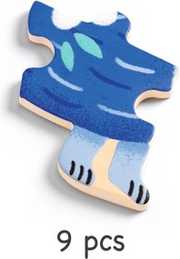 Fa puzzle - Süni, 9 db-os - Puzzlo Kipic