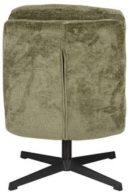 Zöld forgó fotel Kai – White Label