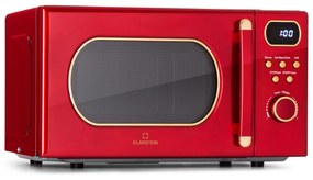Klarstein Julieta, mikrohullámú sütő grillel, 20 l, 700 / 800 W, Ø 25,5 cm, 8 program