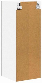 Függő szekrény Riga Beton szürke és fehér 30 x 31 x 80 cm