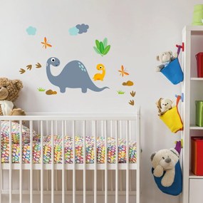 Cute Dinosaurus Stickers gyerek falmatrica - Ambiance