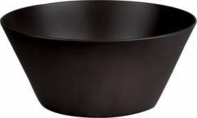 Kesper Gyümölcsös és salátástál fekete átmérőjű 15 cm