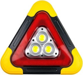 Hurry bolt HB-7707 4× AA elemmel működő LED-es figyelmeztető háromszög
