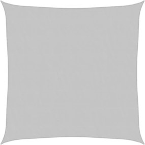 vidaXL világosszürke 100% poliészter oxford szövet napvitorla 3,6x3,6m