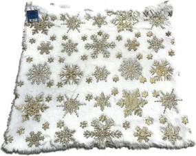 Díszpárnahuzat 43x43 cm Arany Hófehérke Dekoráció