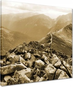 Vászonkép 50x50 Tátra Lengyel hegyek Kilátás