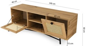 TV szekrény Begonya 140