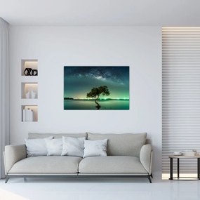 Az éjszakai égbolt képe (90x60 cm)