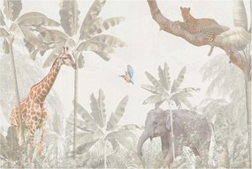 Dekoratív fotótapéta irodába Trópusi oázis 104x70 Ragasztó