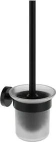 Ravak Kona wc kefe, fekete X07P1311