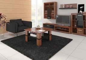 Dohányzóasztal Futura 1 (szilva + fényes fekete). 780005