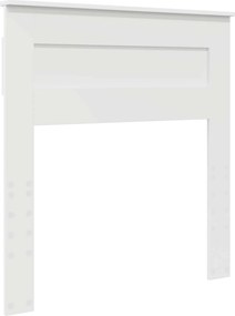 vidaXL Fejtámla Fehér 90 cm Faanyag