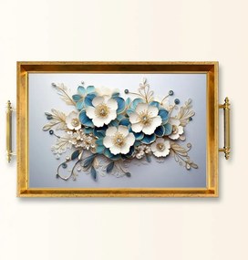 Üveg tálca, 38×24 cm – TPEA9901